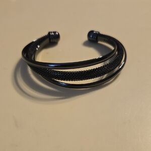 Premier Designs Black Cuff Bracelet